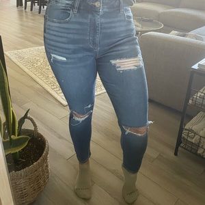 American eagle next level stretch hi-rise jeggings size 12